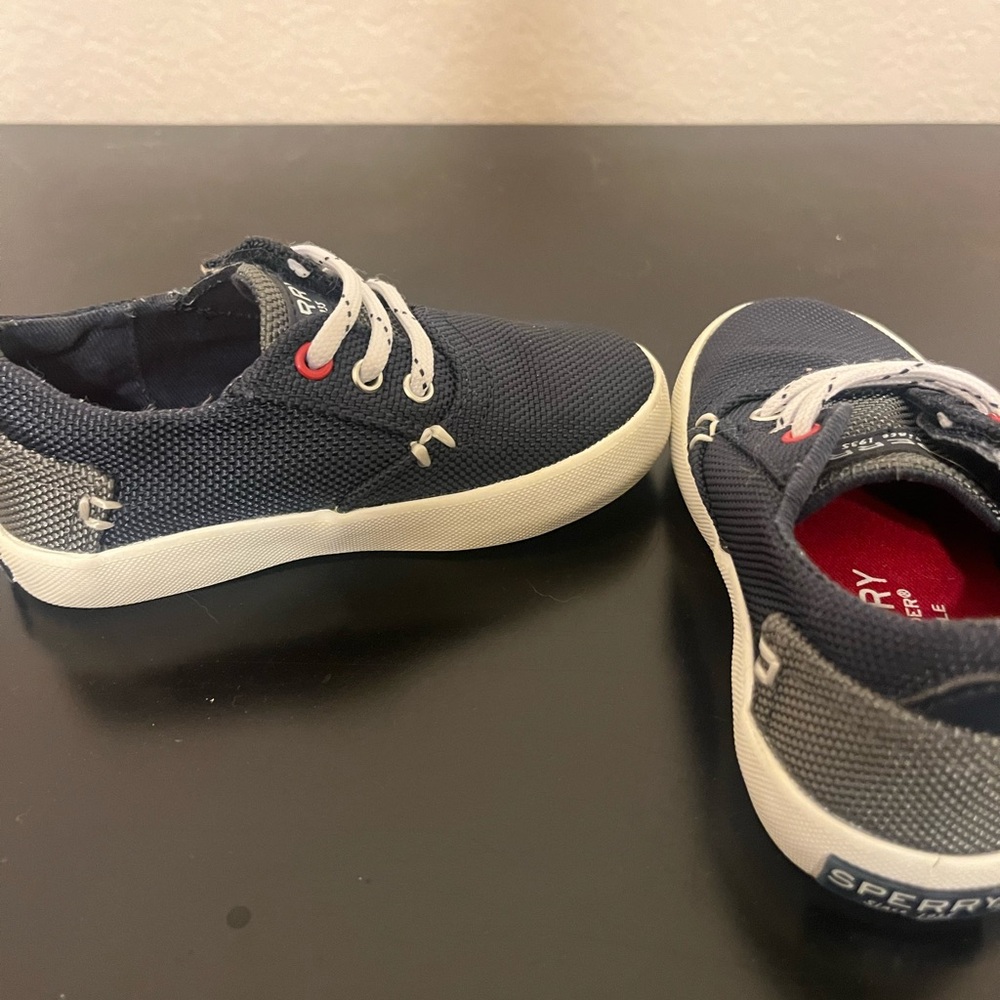 Navy Blue Toddler Slide on Sperry’s Size 6